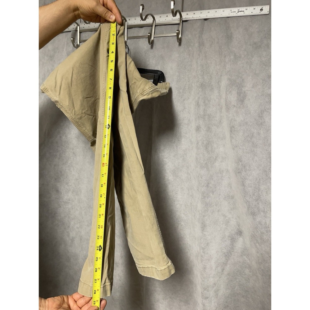 Carhartt Pants Men's 32X28 Beige Rugged Flex Dungaree Canvas Utility Work 102291 - Picture 10 of 15